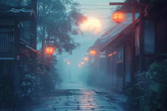 Légendes urbaines japonaises illustrant mystères et folklore effrayant