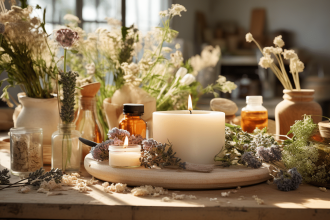 Fabrication de bougies naturelles avec ingrédients écologiques et étapes pratiques