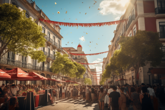Célébrations traditionnelles lors des jours fériés au Portugal