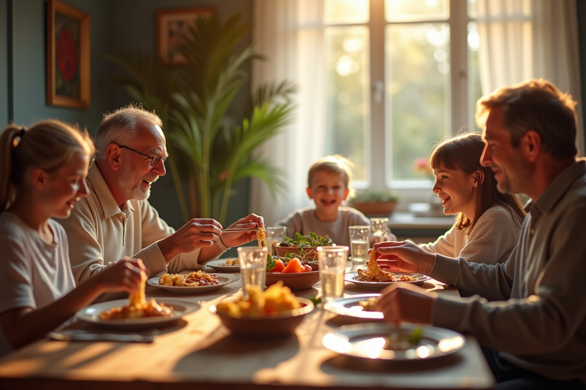 famille multigénérationnelle