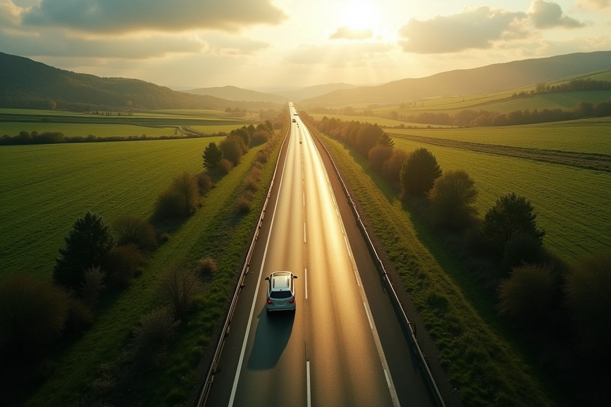voiture autoroute